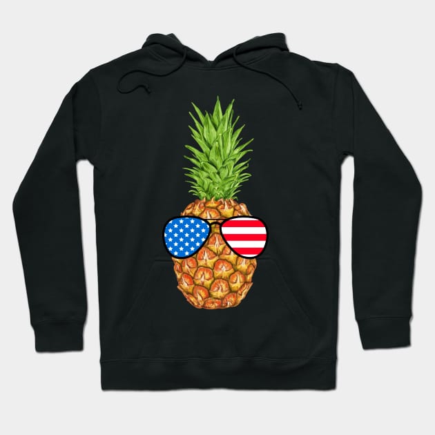 July 4th Hoodie by Plushism